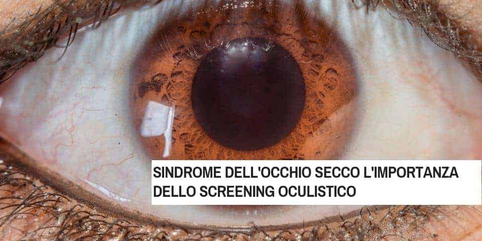 screening oculistico occhio secco